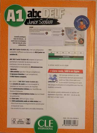 Foto 2 de ABC DELF JUNIOR SCOLAIRE A1